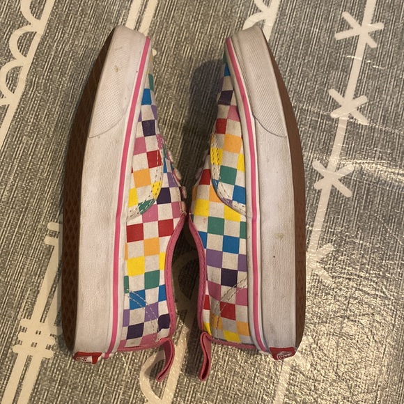 Vans Colored Checked size 13.5 in good condition - Picture 7 of 7